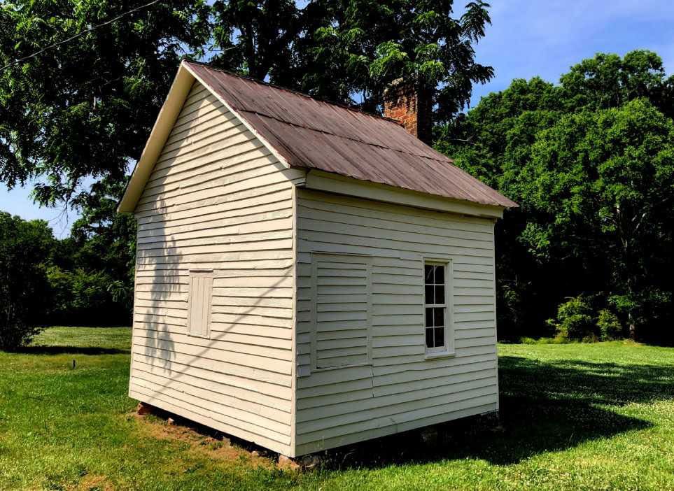 19th century outbuilding at Historic Brattonsville