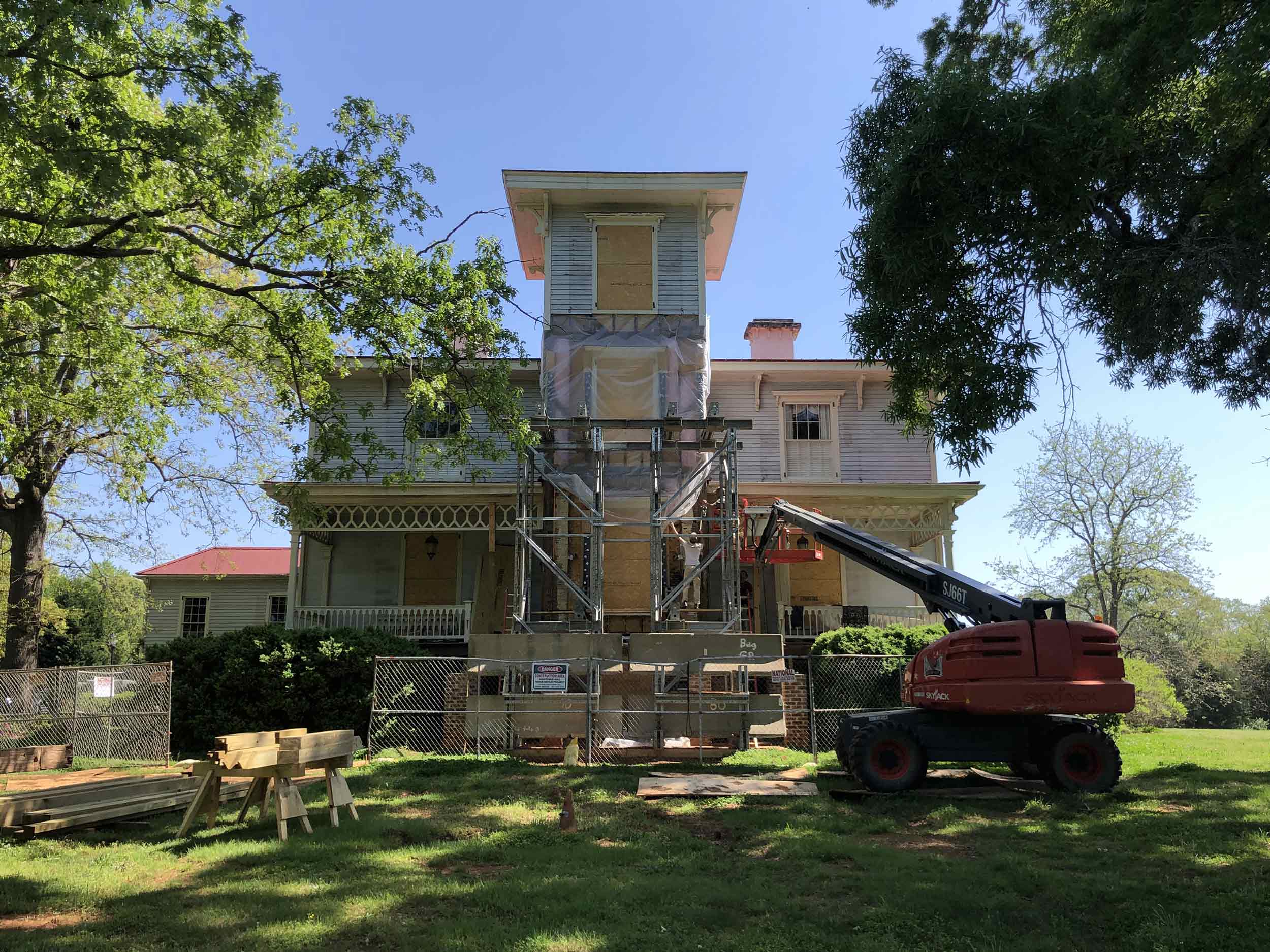 14--Work-in-Progress-at-Forest-Hall,-2021